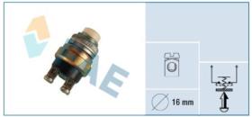 Fae Componentes Electromecánicos 63170 - Interrupotr de boton universal 16Ø
