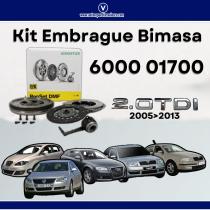 LuK 600001700 - Conjunto embrague con bimasa y csc hidráulico para VAG