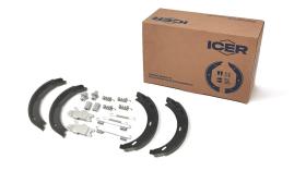 Icer Brakes 79KT0101 - KITS FRENO TRASERO FORD